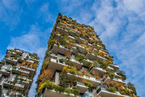Milan Vertical Forest Editorial Stock Image Image Of Bosco 166136504