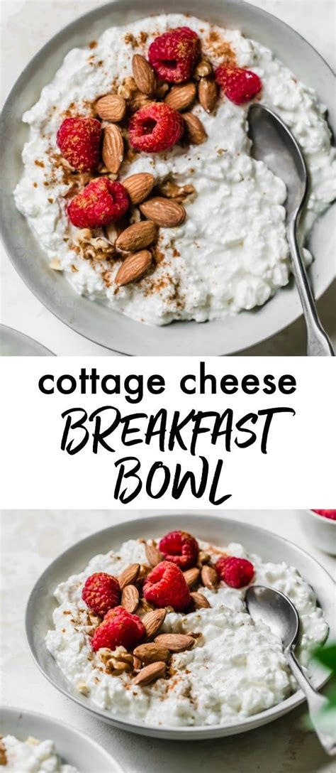 Hi there, is it possible to use cottage cheese instead of cream cheese? An easy make ahead cottage cheese breakfast bowl that's ...