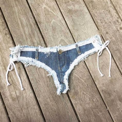 Femme Micro Mini Short Summer Woman Denim Hotpants Female Sexy Jeans Booty Shorts Lady