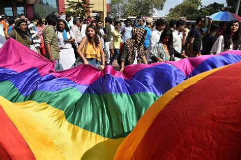 In Pictures Lgbt Community Take Out Queer Swabhiman Pride 2018 In