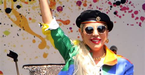 Lady Gaga Personnalités Lors De La Gay Pride à New York Le 28 Juin 2019 Purepeople