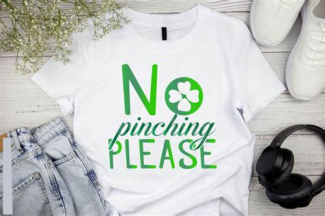 No Pinching Please St Patricks Day Svg Graphic By Prince Svg · Creative