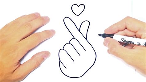 Check spelling or type a new query. Cómo dibujar un Corazon Coreano Paso a Paso y fácil - YouTube