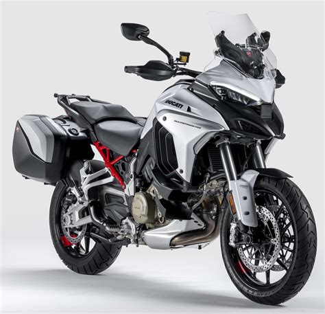 Ducati Multistrada V4s 2022 Terima Warna Iceberg White Baru