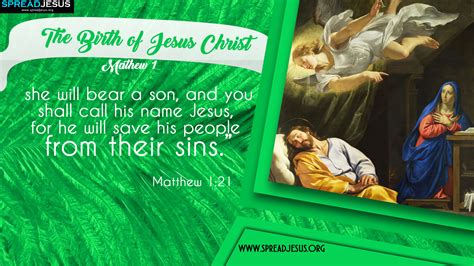 The Birth Of Jesus Christ Matthew 121 Hd Wallpapers