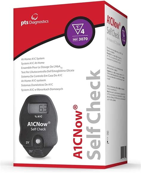 A1cnow Self Check At Home A1c System 4 Test Kit Quickly And Easily