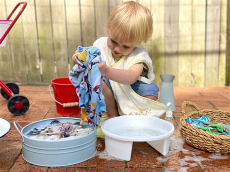 Montessori Toddler Clothes Washing A Purposeful Practical Life