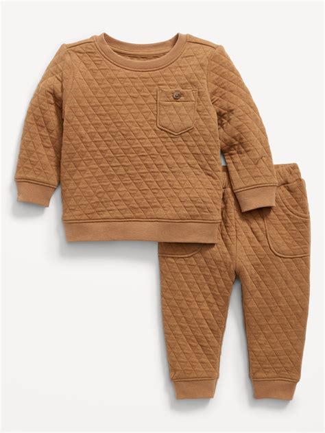 Quilted Top And Jogger Pants Set For Baby Old Navy