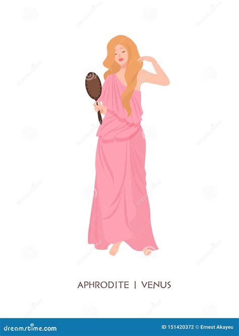 Aphrodite Or Venus Goddess Of Love And Beauty Deity Or Mythological