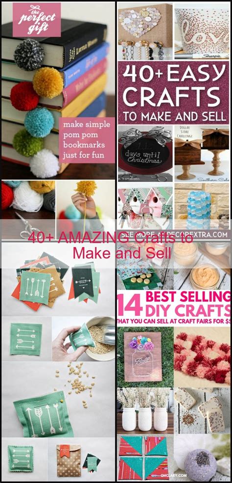 40 Amazing Crafts To Make And Sell Amazing Crafts Sell Crafts To