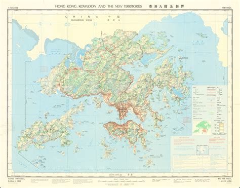 Map Of Hong Kong Kowloon And The New Territories Barry Lawrence