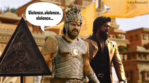 If Bahubali Was In Kgf 2 😂 ~ Funny Meme ~ Edits Mukeshg Youtube
