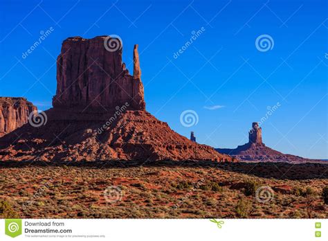 Monument Valley National Park Stock Image Image Of Orange