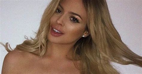 Love Island Babe Re Visits Page Roots As She Strips Completely Topless Daily Star