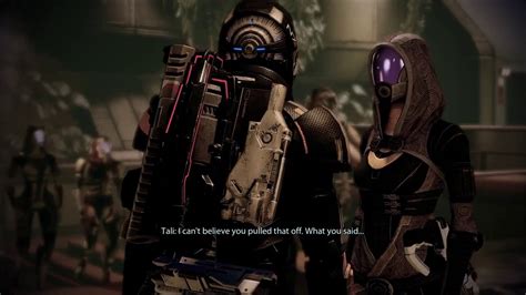 Mass Effect 2 Tali Treason Renegade Speech Youtube