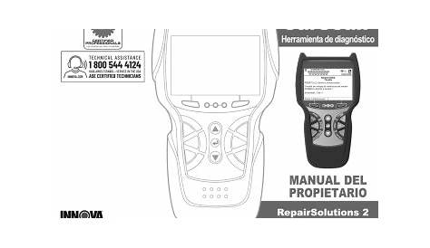 Innova 5610 CarScan Pro El manual del propietario | Manualzz
