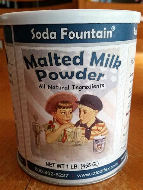 Soda FountainÂ Malted Milk Powder Product Review Simple Comfort Food