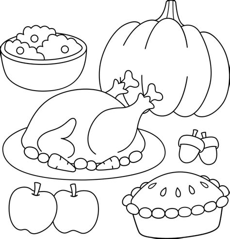 Actualizar 76 Imagen Dibujos De Thanksgiving Day Para Colorear