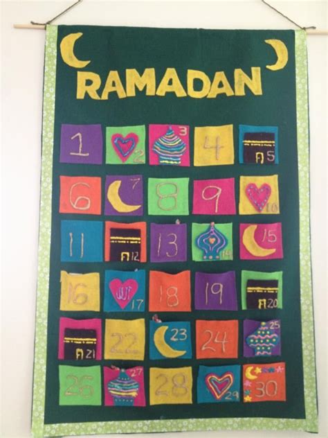 Ramadan Calendar Had So Much Fun Making This Was Pretty Easy And Fun