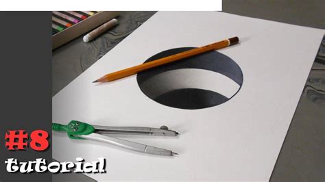 Cara Melukis Lukisan 3d Di Atas Kertas Dengan Pensil Untuk Pemula