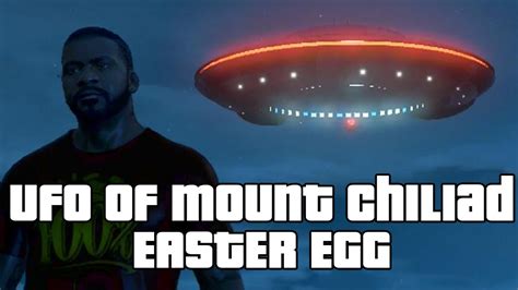 Gta V Ufo Of Mount Chiliad Easter Egg Youtube