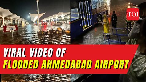Ahmedabad Airport Flood Here Is What The Twitter User Said To Adani