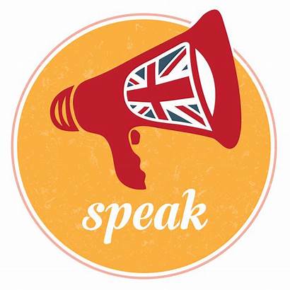 Speak English Spoken Clipart Speaking Language Institute