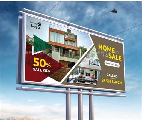 Real Estate Billboard Ad 15 Examples Psd Ai