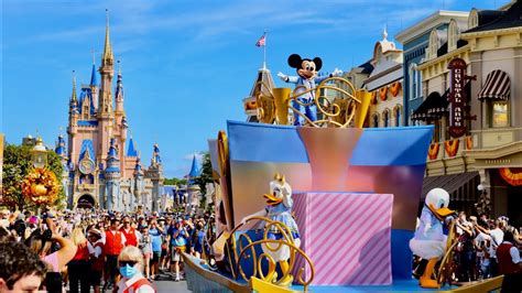 New Mickeys Celebration Cavalcade At Magic Kingdom For 50th