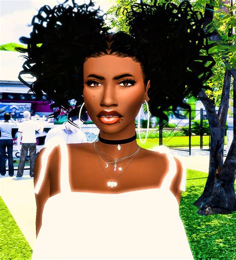 Ebonix Tyla Sims Hair Womens Hairstyles Sims 4