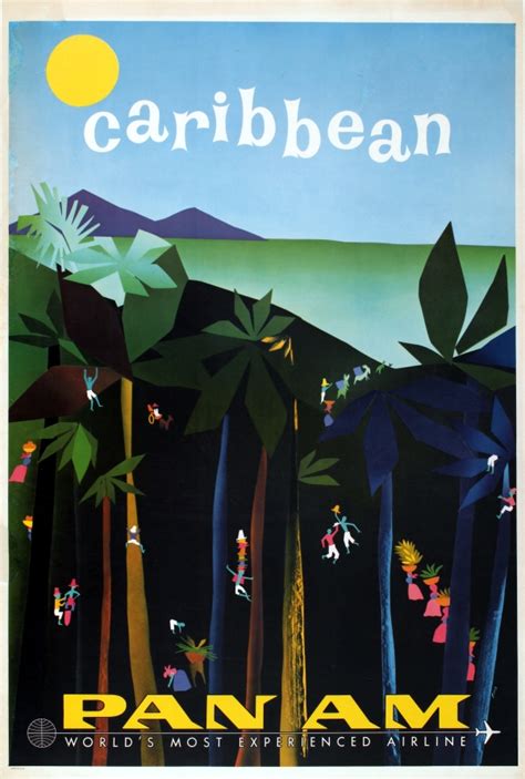 Original Vintage Posters Travel Posters Caribbean