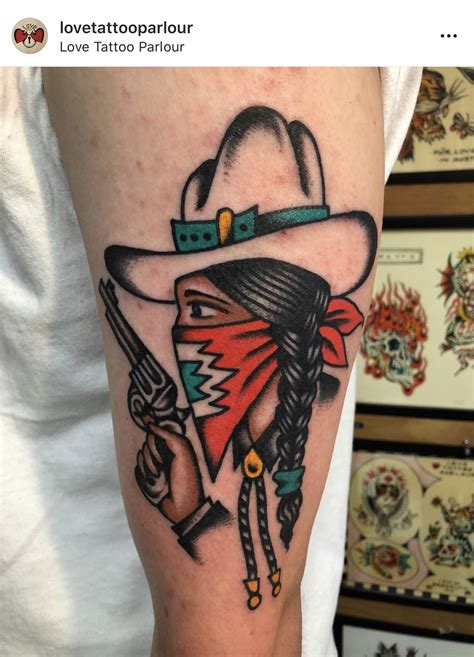 Pin By Bailey Stevens On Tattoos Cowboy Tattoos Sleeve Tattoos