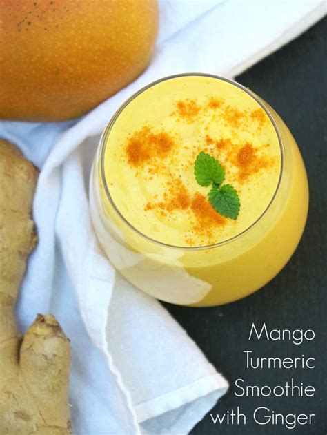 Mango Turmeric Smoothie Recipe Turning The Clock Back