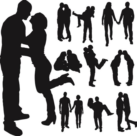 16 vector people silhouettes man images black man silhouette clip art