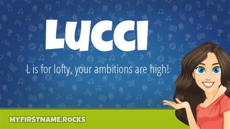 Lucci First Name Personality And Popularity