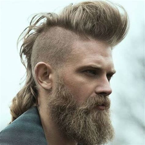 When styling, use pomade and apply evenly throughout damp hair. 9 Modern & Traditional Viking Hairstyles for Men and Women ...