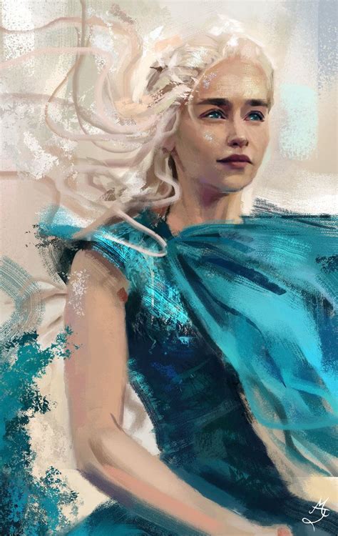 Daenerys Targaryen Game Of Thrones By Majdish Arte Game Of Thrones