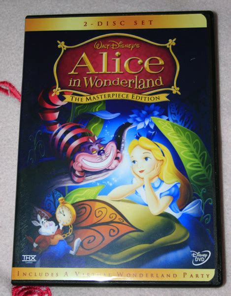 Free Walt Disneys Original Alice In Wonderland Dvd 2 Disk Special