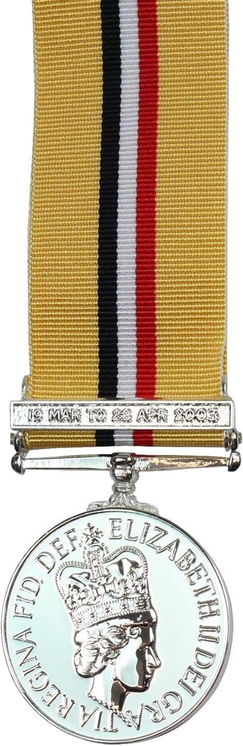Iraq Op Telic Operation Telic Medal With Clasp Full Sizemade In