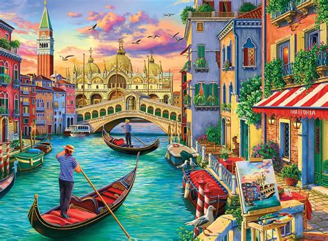 Check spelling or type a new query. Sights of Venice, 1000 Pieces, Buffalo Games | Puzzle ...