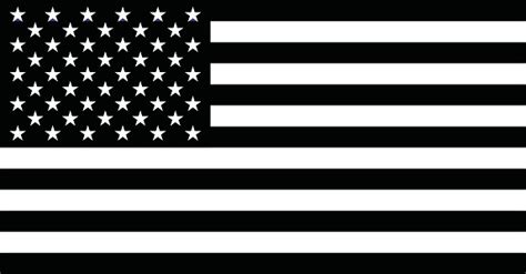 Black And White Usa Flag Stock Illustration Download Image Now Istock