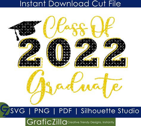Senior Svg Class Of 2022 Svg Graduation Svg Graduate Svg Etsy