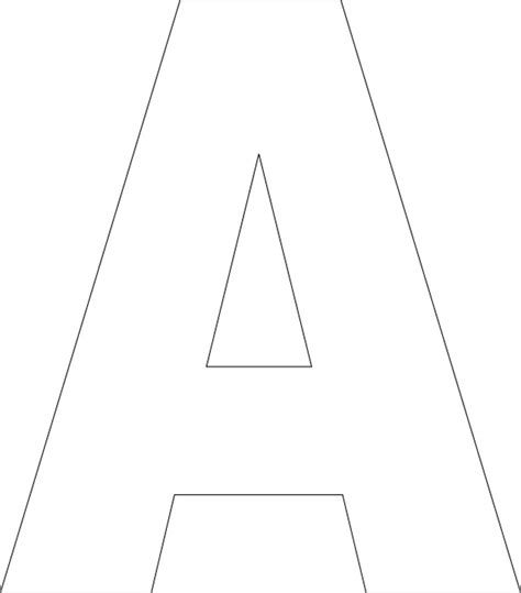 7 Best Images Of Printable Alphabet Letters Templates Alphabet