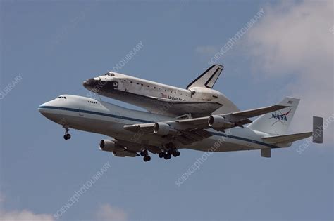 Boeing 747 Shuttle Carrier Discovery Stock Image C0077971