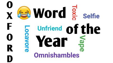 Do You Know Word Of The Year Best Word Of The Year Oxford