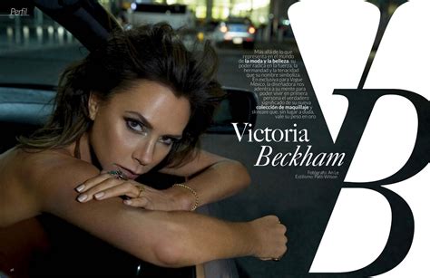 Victoria Beckham The Fappening Sexy In Vogue Magazine 10 Photos