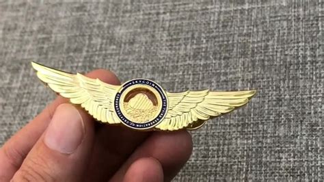 Custom Laser Engraving Logo Gold Plating Blank Metal Shape Guardian