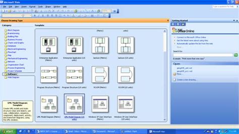 Creating Class Diagram With Visio