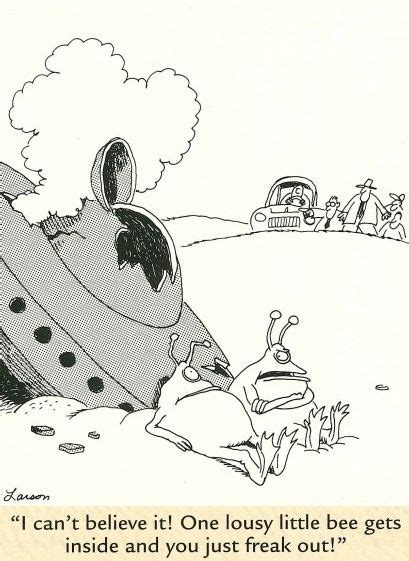 The Far Side By Gary Larson Hey It Could Have Been A Spider Thats