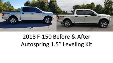 2021 Ford F150 Front Leveling Kit